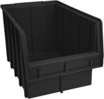 Ящик складской черный 700 (200х210х350)